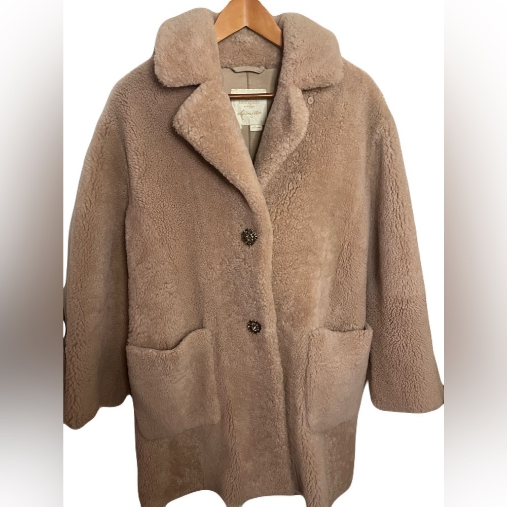 Kate Spade ♠️ Wool Alpaca Bled Coat